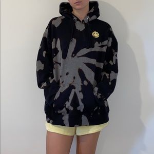 UNISEX TIE DYE MS CUSTOMS HOODIE